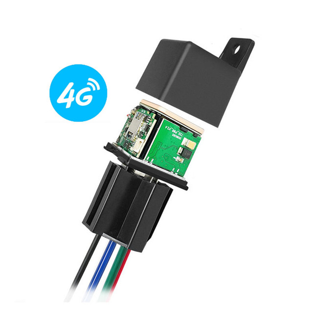 Hot Sale 4G Relay Car GPS Tracking Device Micro Size Chip Real Time Anti-theft GSM Vehicle GPS Tracker for Motorcycle