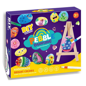 Set di arte di ciottoli luminosi fai da te Kit di pittura <span class=keywords><strong>Rock</strong></span> per bambini adulti artigianato creativo forniture per arti e mestieri regalo perfetto per le età 3 + - Product Image 4