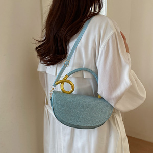 Bolso de Hombro de Lujo Semicircular para Mujer 2026, Elegante Mini Bolso Cruzado, Versátil y con Estilo, Bolso de Mano Individual para Dama - Product Image 2