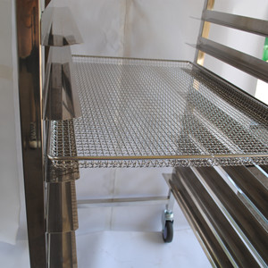 烘焙机械用不锈钢托盘手推车面包展示烘焙冷却架 - Product Image 4