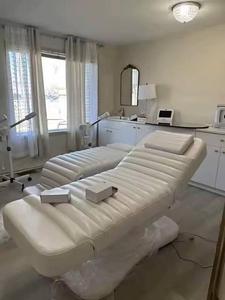 Custom Electric Adjustable Curved Lash Bed with 3 Motor for Salon Bathroom & Bedroom Facial Beauty Care - Product Image 5