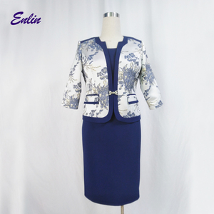 Vestidos al por Mayor OEM, Vestidos de Talla Grande para Mujer, Vestido de Oficina con Abrigo - Product Image 2