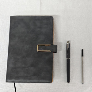 Custom A5 Office Stationery Gift <b>Set</b> Promotional Notepad Planning Diary for Administrative Company Pen Included Business Gift - Product Image 2