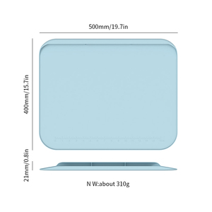 BPA-Free Custom Large <b>Silicone</b> Art <b>Mat</b> for Kids Raised Edge Painting Station <b>Mat</b> & Pads - Product Image 5