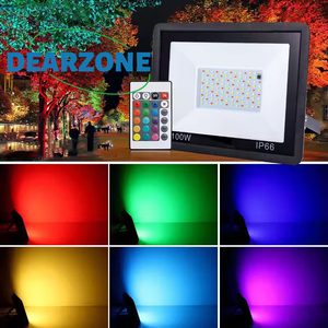Projecteur LED RGB intelligent avec télécommande pour éclairage de <span class=keywords><strong>scène</strong></span> et paysage, scènes personnalisables, changement de couleur, idéal pour fêtes et jardins - Product Image 3