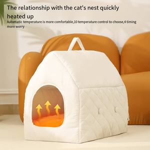 شعار مخصص كلب صغير قابل للطي قابل للغسل مقاوم للماء دافئ دافئ ناعم مغطى شتوي داخلي ساخن - Product Image 2