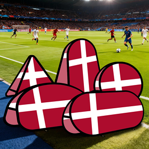 Bannière ovale pop-up en tissu warp-knitted pour la promotion publicitaire en extérieur – Tente extérieure (Danemark) - Product Image 4