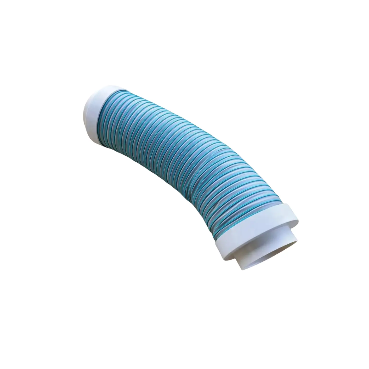 Tuyau insonorisant élastique bleu TPV pour absorber le bruit dans le flux d'air pour la ventilation