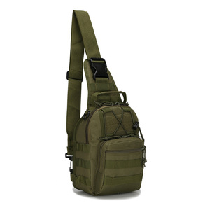 Paquete de equipo de supervivencia molle, bolsa táctica de viaje, de un hombro, <span class=keywords><strong>Mochila</strong></span> <span class=keywords><strong>pequeña</strong></span> de cabestrillo táctico para <span class=keywords><strong>senderismo</strong></span> - Product Image 5