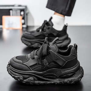 Chaussures pour hommes 2025, chaussures de marche décontractées en maille respirante avec augmentation de la hauteur cachée, chaussures de course pour jeunes, chaussures de sport amortissantes - Product Image 5