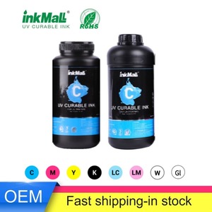 InkMall <span class=keywords><strong>Eco</strong></span> dostu <span class=keywords><strong>UV</strong></span> kurutmalı mürekkep için Ricoh Gen5 / Gh2220 geniş formatlı <span class=keywords><strong>UV</strong></span> Flatbed yazıcı yumuşak ve sert malzemeler için