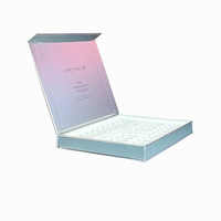 Boîte-cadeau cosmétique en forme de livre STPP avec fermeture magnétique, idéale pour divers articles intégrés, y compris des flacons ampoule