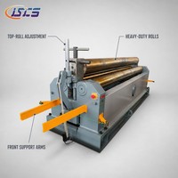 Machine à cintrer les tôles d'acier à 3 rouleaux W11, prix usine, 6 mm 3000 mm, personnalisable OEM