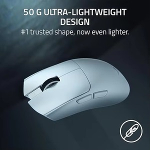 Razer <span class=keywords><strong>Viper</strong></span> V4 <span class=keywords><strong>Pro</strong></span> เมาส์สำหรับเล่นเกมแนวสมมาตรแบบไร้สายน้ำหนักเบาเป็นพิเศษ8K อัตราการผสมโพล50K dpi - Product Image 2