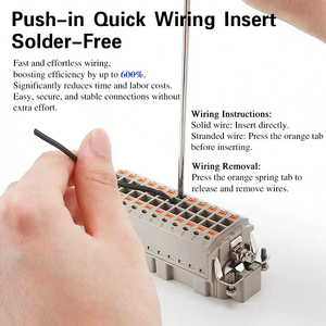 Connecteur robuste WZUMER 24 broches, insert à ressort, câblage sans outil, IP54 - Product Image 2