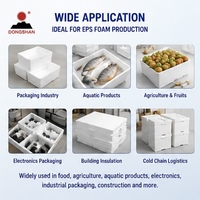 High Output Continuous EPS Pre-Expander Closed-loop Density Control Easy Operation Expandable Polystyrene Foaming Machinery