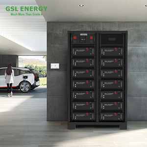 Système de stockage de batterie au lithium haute tension à énergie solaire hors réseau GSL ENERGY 80 kWh 90 kWh 100 kWh 200 kWh 215 kWh avec refroidissement par air - Product Image 3