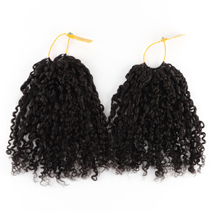 Extensiones <span class=keywords><strong>de</strong></span> Cabello Humano <span class=keywords><strong>de</strong></span> Ganchillo Orientfashion Miracle Knots, Cabello Humano Natural Negro con Ondas Profundas para Mujeres Negras - Product Image 4