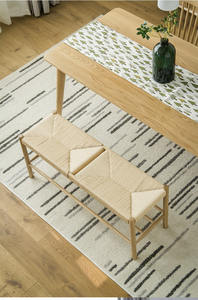 Nordico in legno massello Rattan <span class=keywords><strong>panca</strong></span> lunga per il tempo libero mobili <span class=keywords><strong>da</strong></span> <span class=keywords><strong>esterno</strong></span> soggiorno sala <span class=keywords><strong>da</strong></span> pranzo casa <span class=keywords><strong>panca</strong></span> scarpe centrale <span class=keywords><strong>panca</strong></span> - Product Image 2