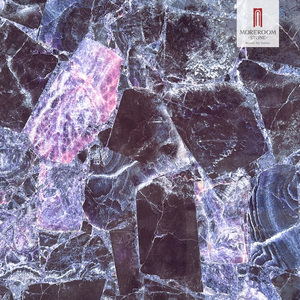 Dalle en pierre frittée de fluorite cristalline artificielle violette 2700x1200mm pour salon et extérieur, antidérapante - Product Image 2