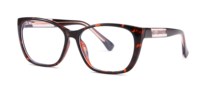 Lunettes UV400 à grande monture TR90 pour femmes Filtre de lumière classique en noir transparent rose et variété de couleurs