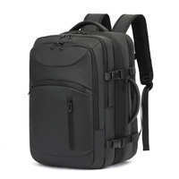 Sac à dos de voyage multifonctionnel à grande capacité pour homme, sac à dos de compression pour ordinateur portable avec fermeture sous vide