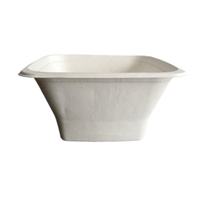 Écologique <span class=keywords><strong>Bol</strong></span> À Soupe Jetable Bagasse Saladsquare à emporter papier <span class=keywords><strong>bol</strong></span> carré avec <span class=keywords><strong>le</strong></span> couvercle d'animal familier 32oz - Product Image 3