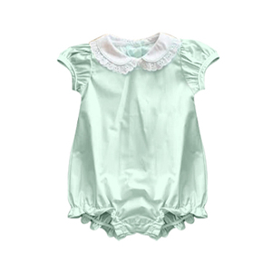 SR3328 personalizado bebé marrón a cuadros ciervo temporada de caza niños niña venta al por mayor mameluco de manga corta mono niño durmiente conjunto - Product Image 2