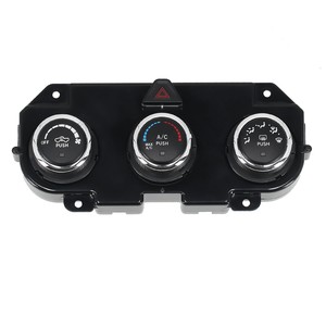 Car Climate Control Panel 68226600AA 68226600AB 68236775AB 68268189AA <b>12V</b> Electric HVAC <b>Switch</b> For Automotive Use - Product Image 1