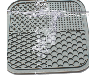 Tapis en silicone pour animaux de compagnie, gamelle anti-glouton pour chiens, assiette à lécher, tapis antidérapant en silicone pour chiens, fournitures d'entraînement alimentaire pour chiens - Product Image 6