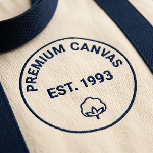 Plain Fashion Folding Zipper <b>Print</b> Logo Eco-friendly Recycled Cotton Canvas Tote Bag Reusable <b>Extra</b> <b>Large</b> for Travel Gym - Product Image 4