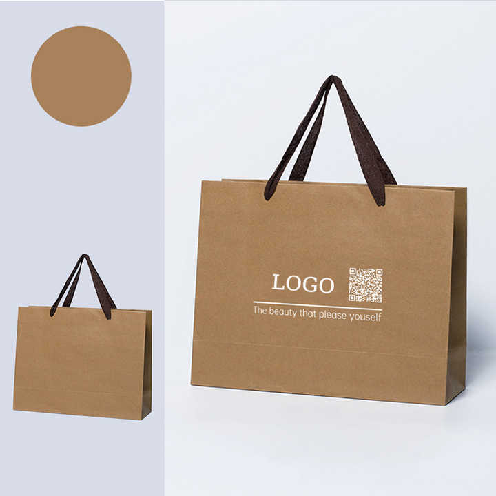 Custom Logo Printed Private Brand Design Luxury Paper Bag Gift Retail ...