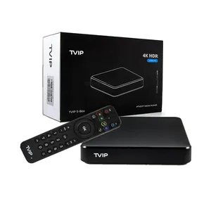 TVIP original 706 2GB Full 4K HD perseguidor Android 11 dupla WIFI TVIP706 streaming IP TV Box Suporte IPTV Portal atacado de fábrica