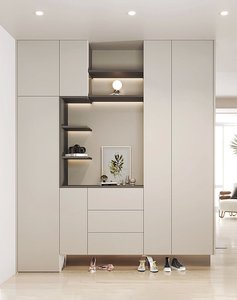 Mobile Portascarpe Moderno Minimalista per Ingresso e Soggiorno, Costruzione in Legno, Installazione a Pavimento, <span class=keywords><strong>Dimensioni</strong></span> Personalizzabili - Product Image 6