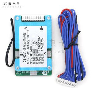 Carte de protection de batterie Hxyp Sh 10s 42V 10S BMS pour véhicules électriques - Product Image 1