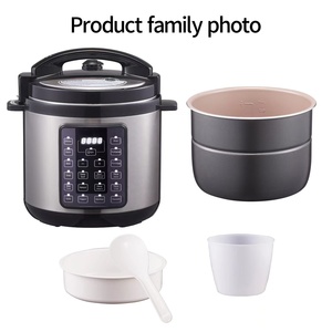 <span class=keywords><strong>Tout</strong></span>-<span class=keywords><strong>en</strong></span>-<span class=keywords><strong>un</strong></span> Fabricants au meilleur prix 1000 Watts 6 Litres <span class=keywords><strong>en</strong></span> alliage d'aluminium Revêtement antiadhésif Pot intérieur Autocuiseur électrique - Product Image 3
