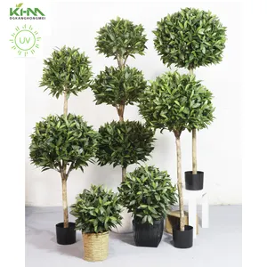 Yapay zeytin ağacı Uv anma sahte bitkiler şimşir Topiary sahte çam ağaçları Plantas artiartiales saksı açık kapalı dekor