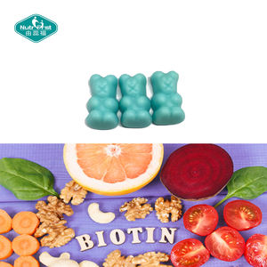 Nutritfirst Private Label integratori vitaminici orso Vegan biotina collagene caramelle gommose per unghie della pelle dei capelli - Product Image 2