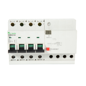 מפסק זרם דליפה מיניאטורי RCBO איכותי DAB6LE-63 400V 2P+N <span class=keywords><strong>63A</strong></span> 30mA ELCB - Product Image 5