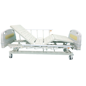 Регулируемая двухкривошипная больничная кровать с поручнями для пациентов - Product Image 6