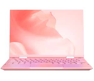 Ordinateur portable pour femme 10.95 pouces écran tactile rotatif à 360 degrés Rose Gold Wins 10/11 Laptop Cross-border Hot Laptops for Girl - Product Image 4