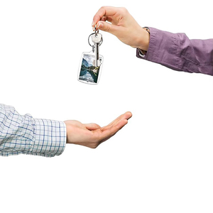 Khuyến mãi Chất lượng cao trang trí hình ảnh Keychain trống hình ảnh khung vòng chìa khóa đa hình dạng Acrylic hình ảnh móc chìa khóa - Product Image 5