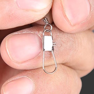 Yiwu Stainless Steel Swivel <b>Snap</b> Hook Spring Lock Fishing Tackle YD35 - Product Image 1
