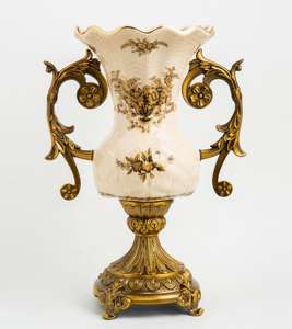 Vase de sol de luxe Offre Spéciale-Pièce de décoration d'arrangement floral en résine rétro - Product Image 5