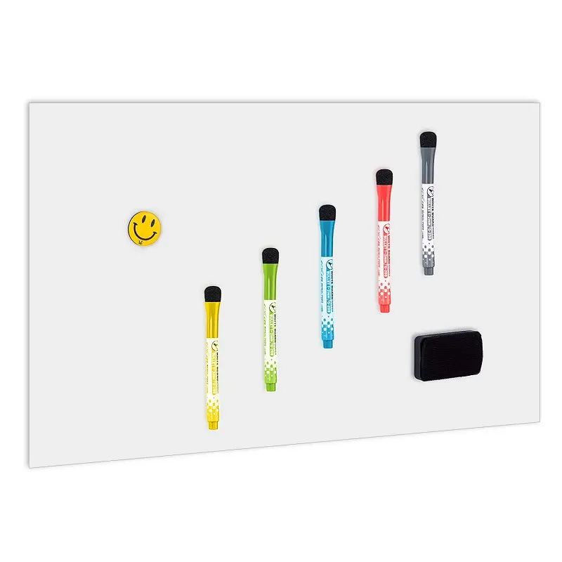 Custom Design Dry Erase Weekly Monthly Whiteboard Blackboard Magnetic Calendar With Marker