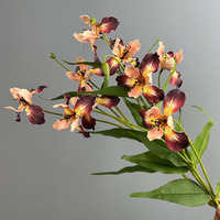 Fleur d'iris artificielle en soie de 76 cm, directement de l'usine PPS, pour la décoration des tables de mariage