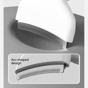 <span class=keywords><strong>Pettine</strong></span> Professionale <span class=keywords><strong>per</strong></span> Rimozione Peli di Cani e <span class=keywords><strong>Gatti</strong></span> con Lama in Acciaio Inox e Manico Ergonomico in ABS <span class=keywords><strong>per</strong></span> Pulizia Profonda e Deshedding - Product Image 4