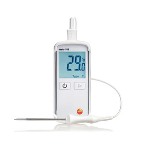Testo 108-1 Resistente al Agua |   Certificado IP67, Rápido y Preciso para Carne, Cocina y Seguridad en la Cocina - Product Image 1