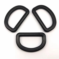 Boucles en D de luxe en plastique, crochets pour sacs à dos, sangles de sacs, colliers pour animaux, sangles de vêtements, pièces de vêtements, haute qualité, tailles 20mm-50mm