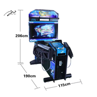 Vente en gros d'usine Kaimi Simulateur de vol Jeu d'arcade de tir double de 42 pouces Ghost Squad Plus 1 an 1-2